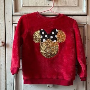 Disney Minnie Mouse Sequence Sweater.